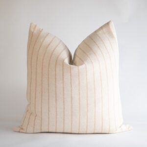 Sand Striped Pillow Cover